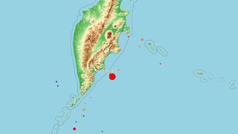 Russie : Fin de l'alerte au tsunami au Kamtchatka et sur les îles Kouriles après plusieurs séismes, dont un de magnitude 7,2 au large de la péninsule