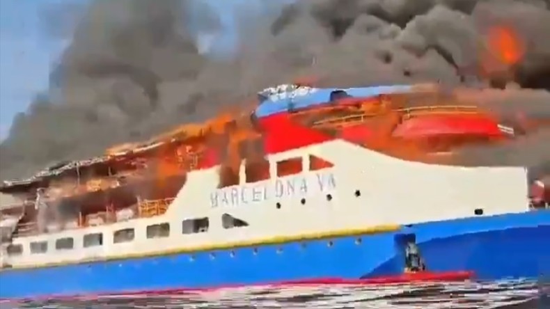 Indonésie : un incendie se déclare à bord d’un ferry transportant 280 personnes