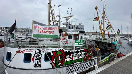 Le Handala, navire de la «Flottille de la Liberté», vogue vers Gaza pour «défier» le blocus israélien