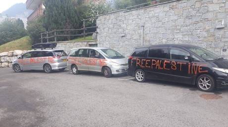 Des voitures de touristes juifs taguées «Free Palestine» dans les Alpes : une enquête ouverte