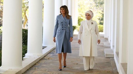 L'épouse d'Erdogan en appelle à la «sensibilité» de Melania Trump sur le sort des enfants de Gaza