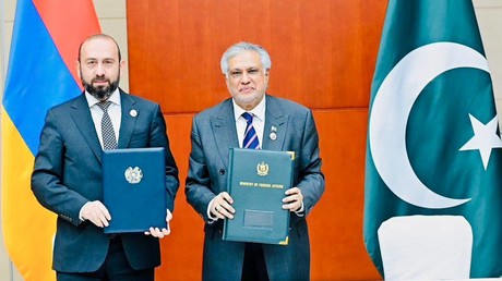 Le Pakistan et l'Arménie établissent des relations diplomatiques en marge du sommet de l'OCS en Chine
