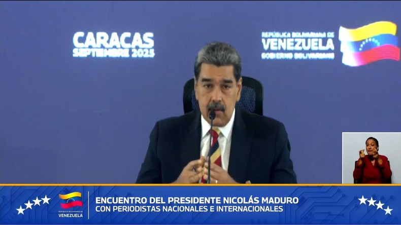 Maduro affirme que 1 200 missiles américains visent le Venezuela