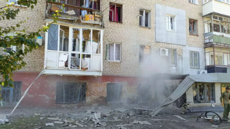 Frappe ukrainienne sur la région de Zaporojié : 12 blessés, dont un nourrisson, dans un bombardement d’immeuble résidentiel