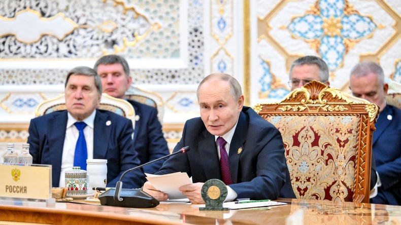Sommet Russie–Asie centrale : Poutine espère voir les initiatives de Trump sur la Palestine mises en pratique
