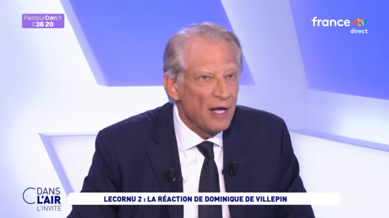 Dominique de Villepin : «Nous sommes dans les dernières pirouettes d’un macronisme qui a perdu sa boussole»