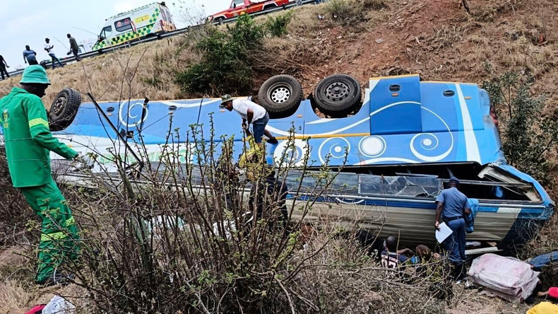 Afrique du Sud : au moins 42 morts dans un accident de bus près du Zimbabwe