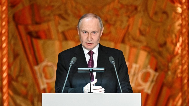 Poutine a adressé ses vœux à RT à l’occasion de son 20e anniversaire et remercié la chaîne pour sa défense acharnée de la vérité
