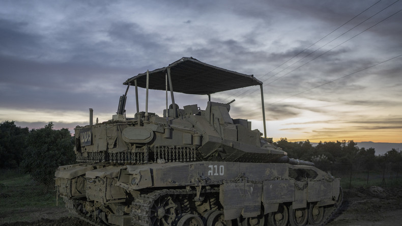 Israël mène des manœuvres militaires à la frontière avec le Liban