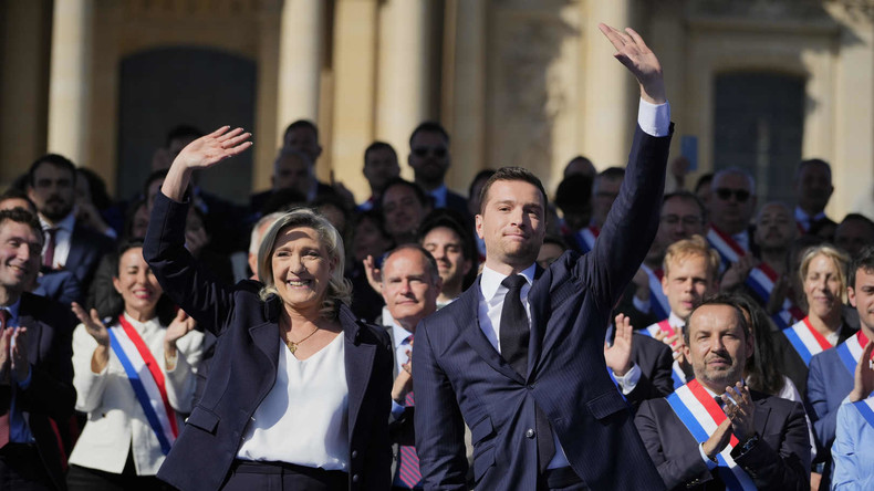 France : le RN en tête des intentions de vote pour 2027 selon un sondage