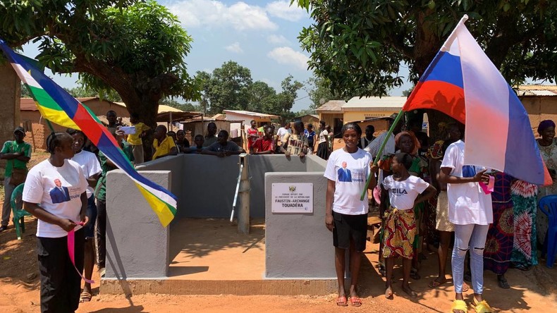 Bangui : deux nouveaux points d'eau inaugurés par la Russie et la présidence centrafricaine