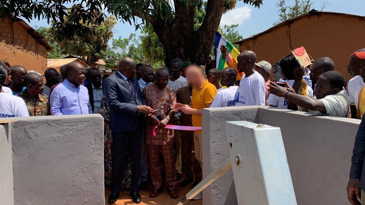 Bangui : deux nouveaux points d'eau inaugurés par la Russie et la présidence centrafricaine