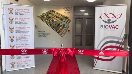 L’Afrique du Sud inaugure un nouveau laboratoire pour la fabrication de vaccins au Cap