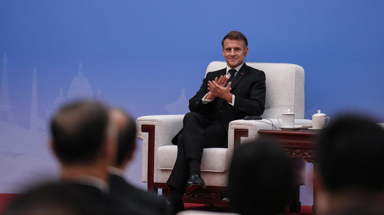 Visite d’État : invité en Chine, Macron ressort la carte ukrainienne