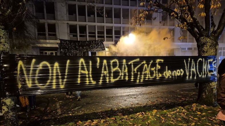 France : mobilisations agricoles en Ariège contre l’abattage pour dermatose