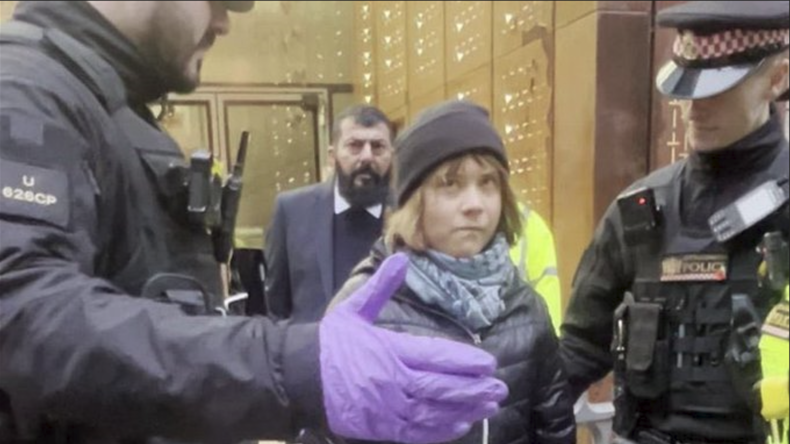 Royaume-Uni : Greta Thunberg arrêtée lors d’une manifestation pro-palestinienne à Londres