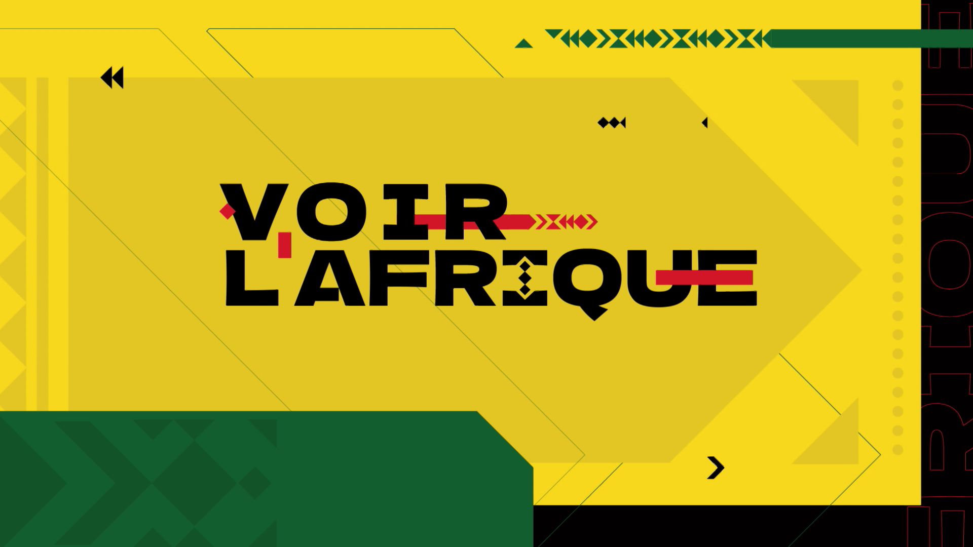 VOIR L’AFRIQUE
