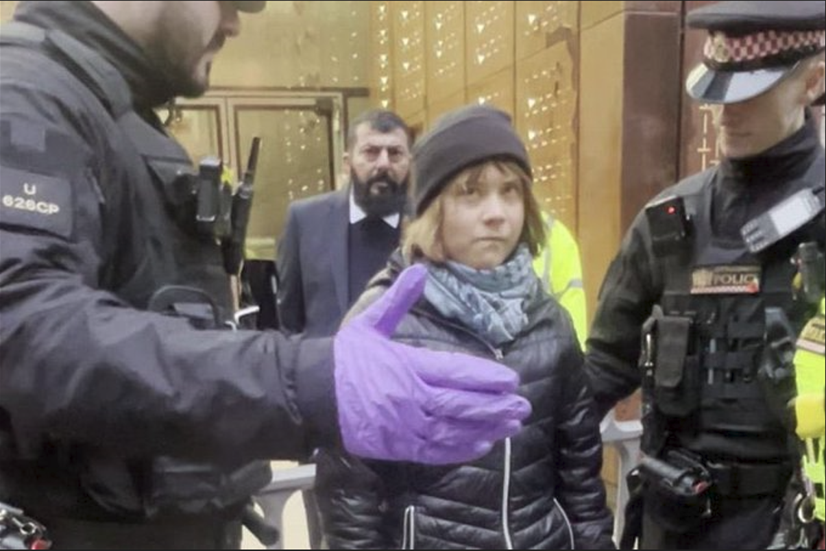 Royaume-Uni : Greta Thunberg arrêtée lors d’une manifestation pro-palestinienne à Londres