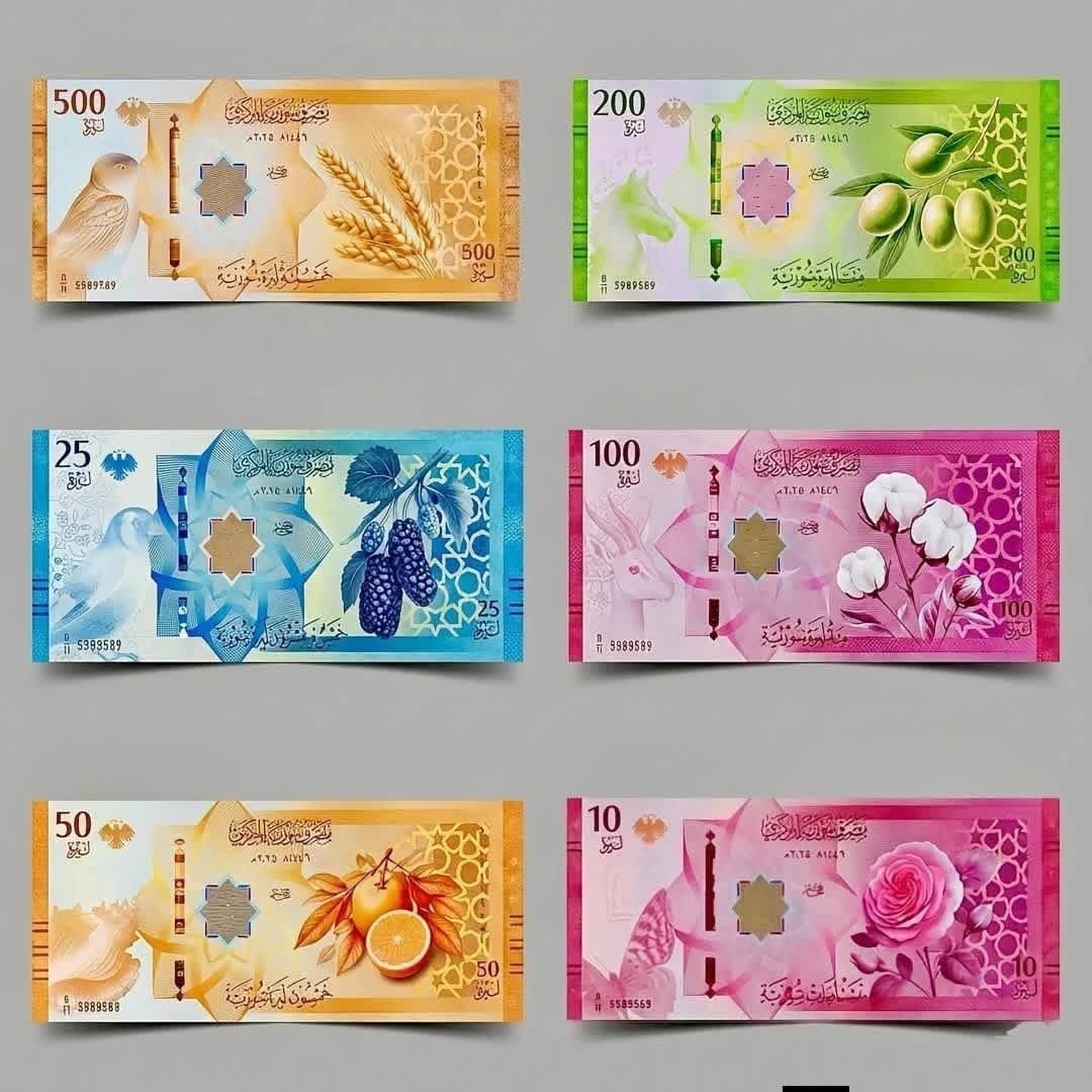 Des roses et des oranges pour remplacer la tête d'Assad sur les billets syriens