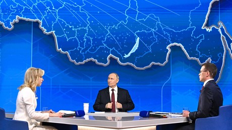 Bilan de l'année avec Vladimir Poutine : le président russe tient une conférence de presse de fin d'année