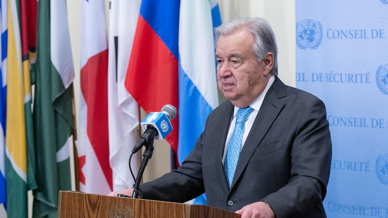 Le secrétaire général de l’ONU exprime son inquiétude après l’attentat à Kherson