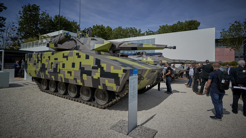 Ukraine : Rheinmetall annonce la livraison aux forces de Kiev de l’un de ses blindés vitrines