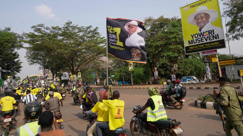 Ouganda : le président Museveni réélu avec 72% des voix, Bobi Wine introuvable
