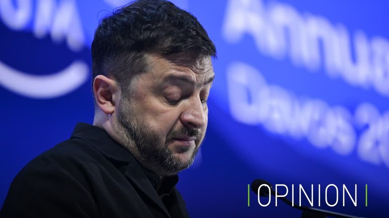 Zelensky à Davos ou du malheur d’être un laquais mal-aimé