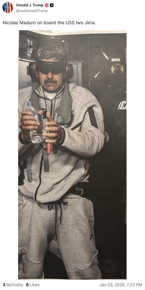 Venezuela : «Nous allons diriger ce pays jusqu’à ce qu’il puisse y avoir une transition», annonce Trump