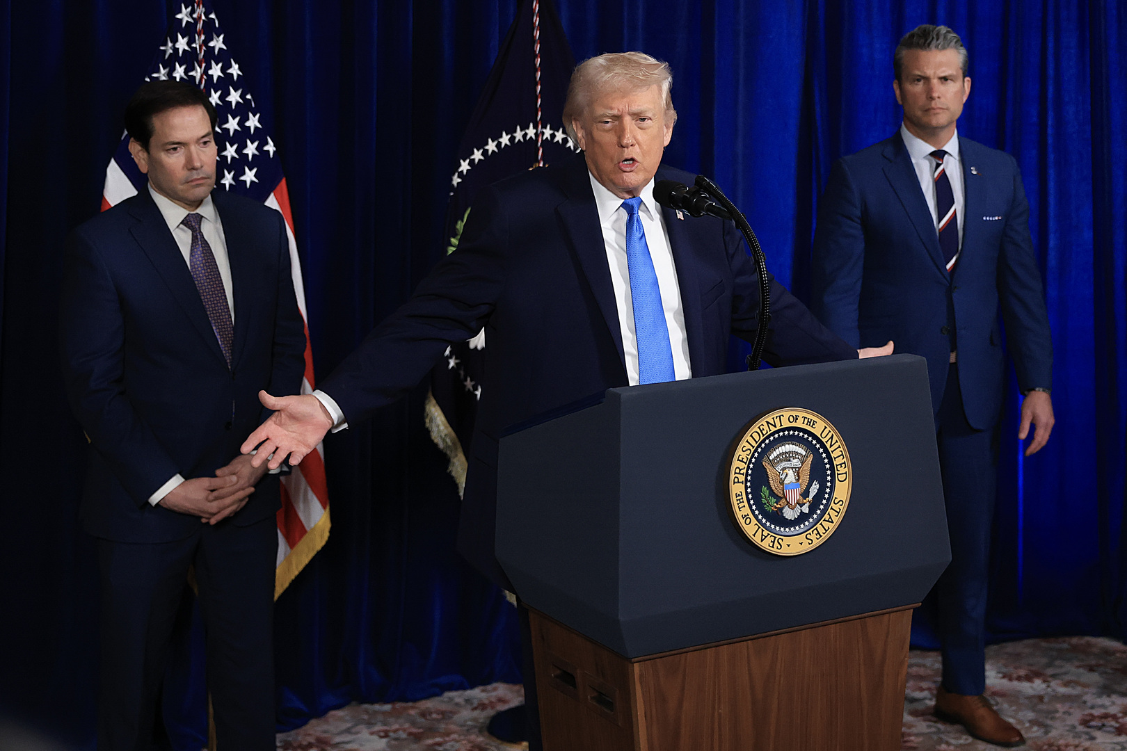 Venezuela : «Nous allons diriger ce pays jusqu’à ce qu’il puisse y avoir une transition», annonce Trump