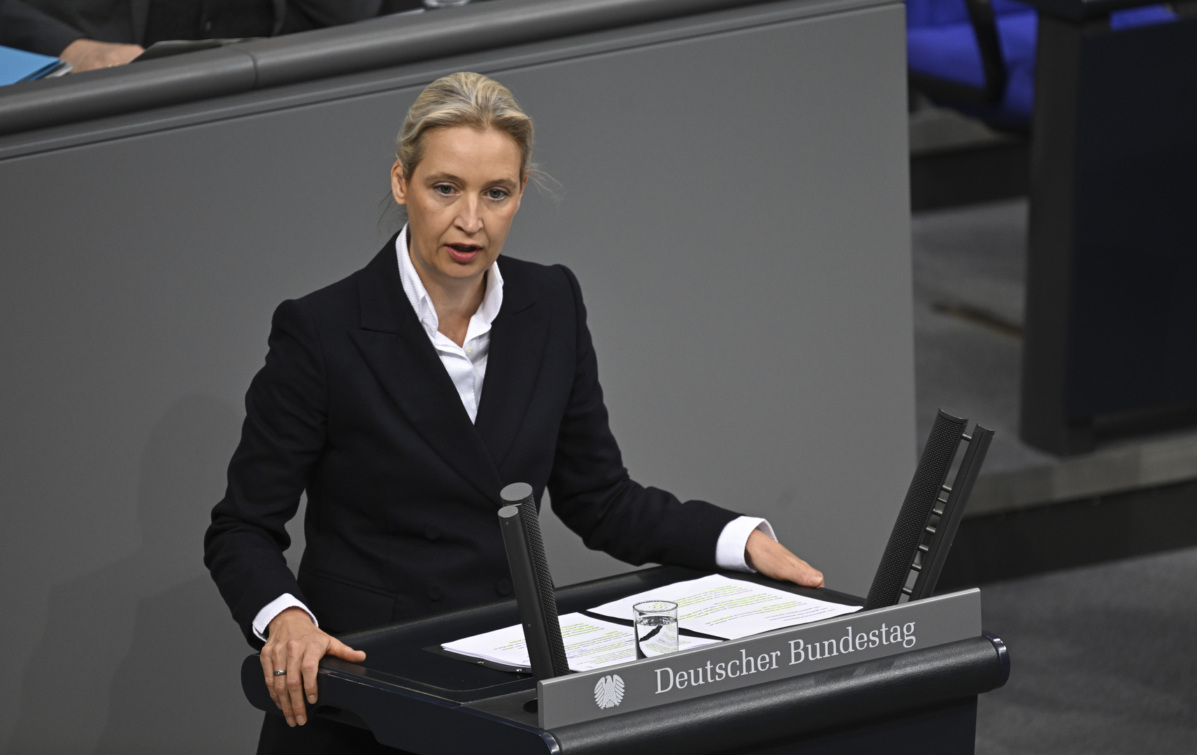 Allemagne : la co-présidente de l’AfD Alice Weidel plaide pour un «Dexit»