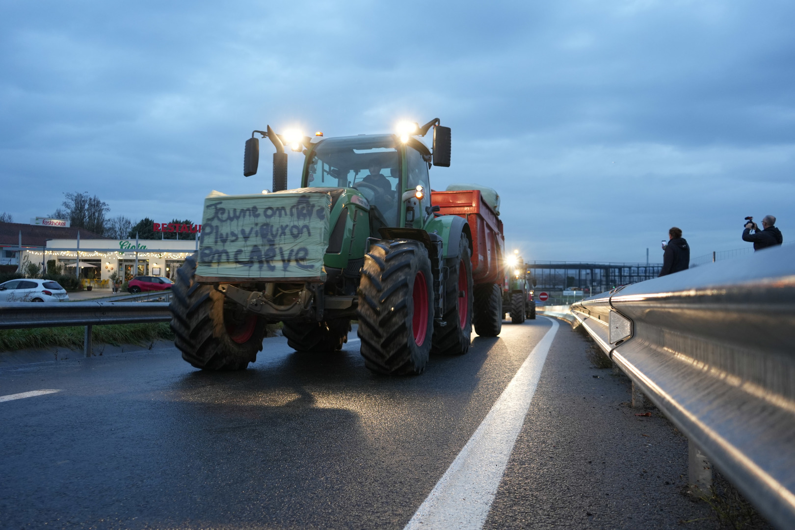 Agriculteurs en colère : un «barrage filtrant» mis en place au port du Havre