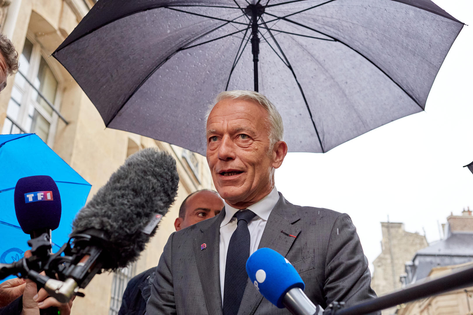 Le président du Medef: «Face à Trump, l’Europe a tenu bon» mais «la France va à contresens»