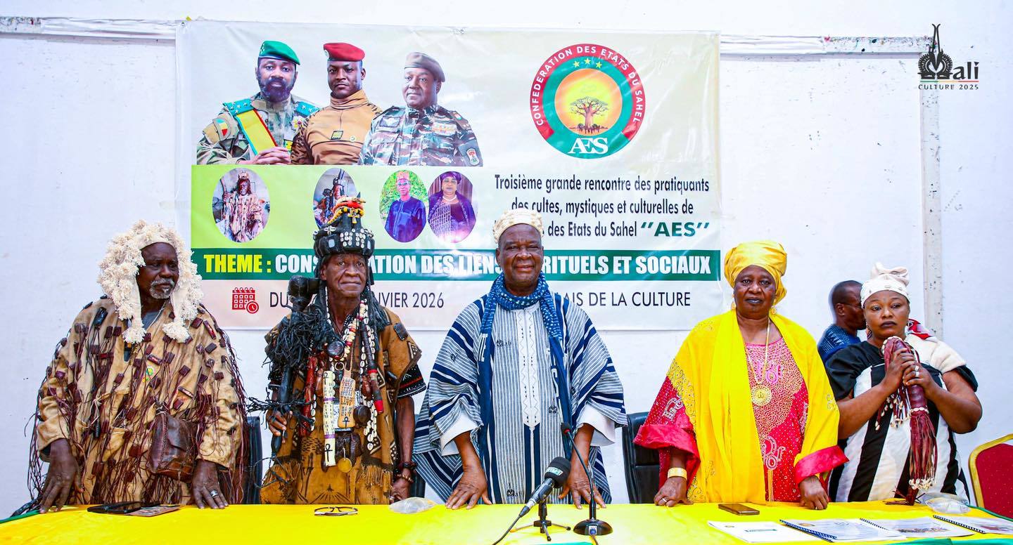 AES : les traditions mystiques du Sahel mises à l’honneur à Bamako