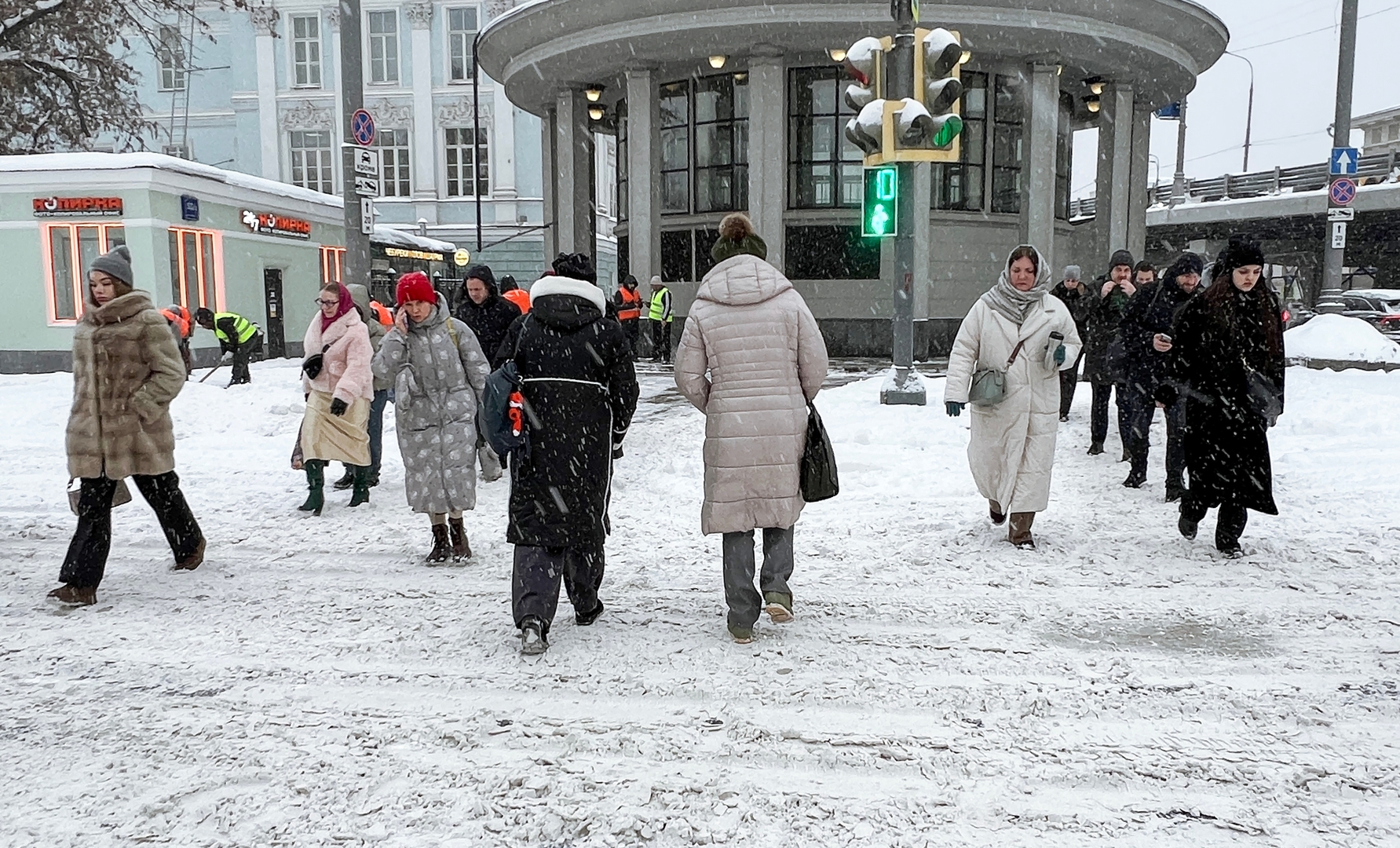 Tempête de neige exceptionnelle à Moscou : un record vieux de 30 ans battu