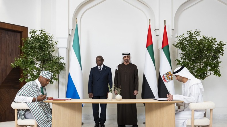 Émirats-Sierra Leone : signature d’un accord de partenariat économique