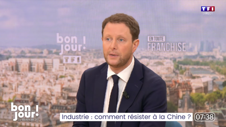 Clément Beaune appelle l’UE à instaurer 30 % de droits de douane sur les produits chinois pour protéger l’industrie