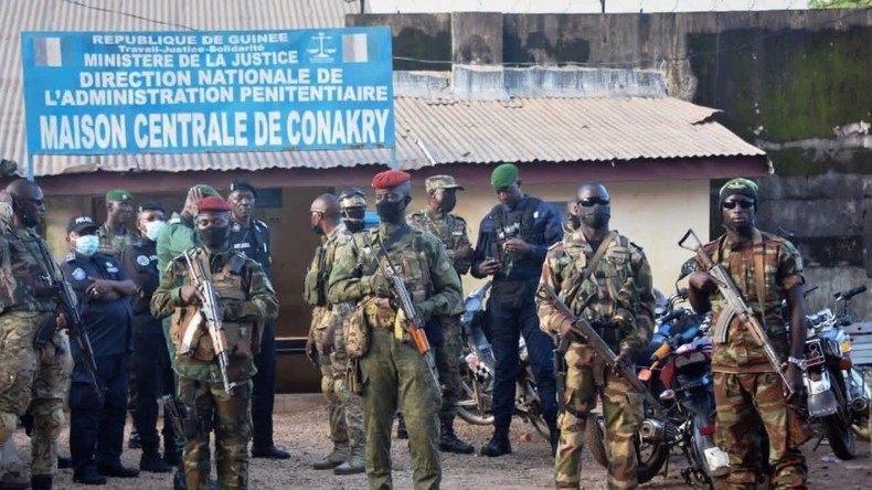 Guinée : coups de feu près de la prison centrale à Conakry