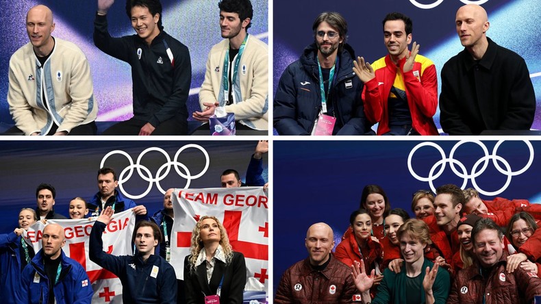 Quand le bord de la glace se transforme en podium : un chorégraphe français change cinq vestes d’équipe en une journée