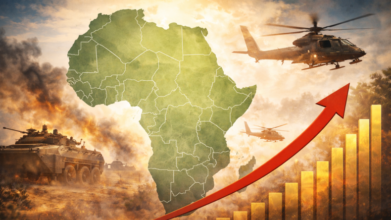 Les dépenses militaires en Afrique subsaharienne grimpent de 19% en 2025, à 23,6 milliards $ selon l'IISS