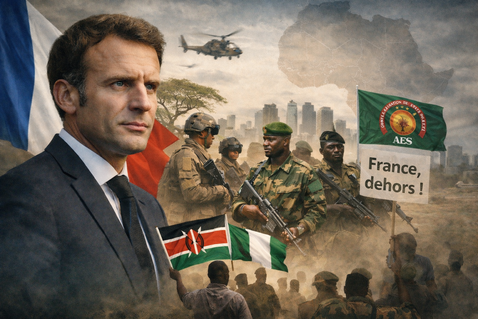 Après l’effondrement de son influence dans les pays francophones, Macron tente un virage diplomatique vers l’Afrique anglophone