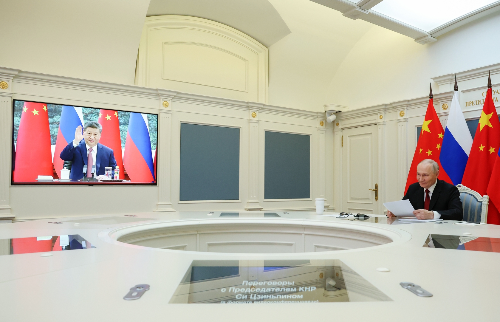 Poutine salue un partenariat russo-chinois «exemplaire» lors d’un entretien avec Xi Jinping