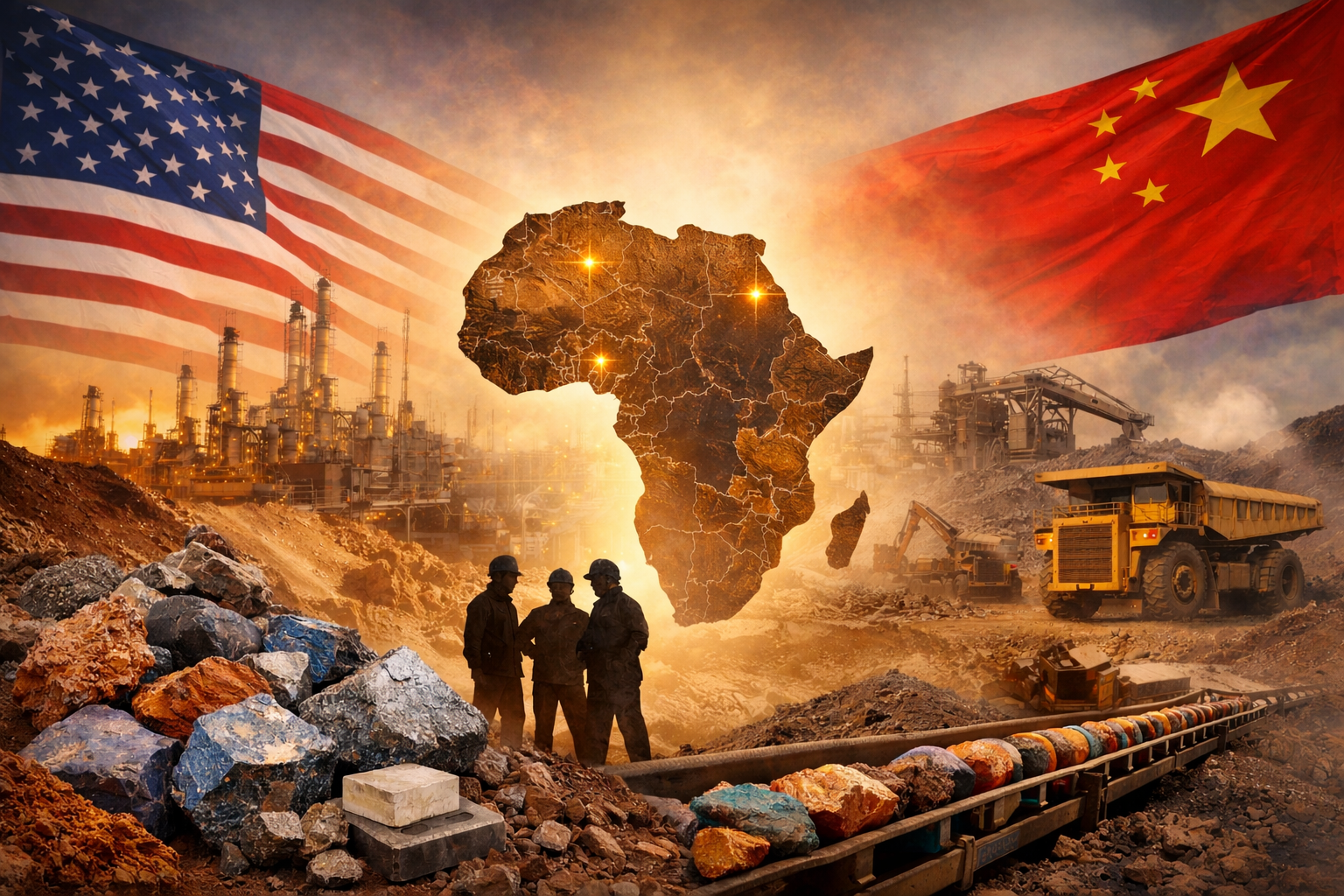 Minerais critiques : les États-Unis cherchent à rattraper leur retard face à l’influence chinoise en Afrique