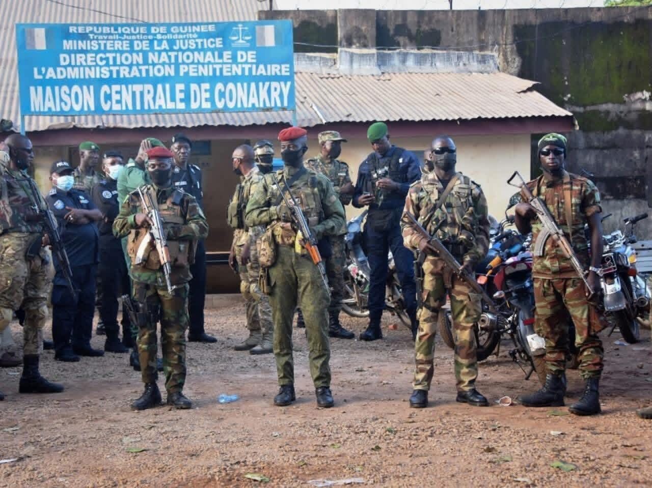 Guinée : coups de feu près de la prison centrale à Conakry