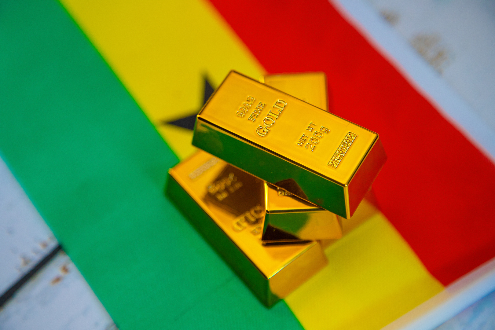Le Ghana prêt à exporter de l’or vers la Russie