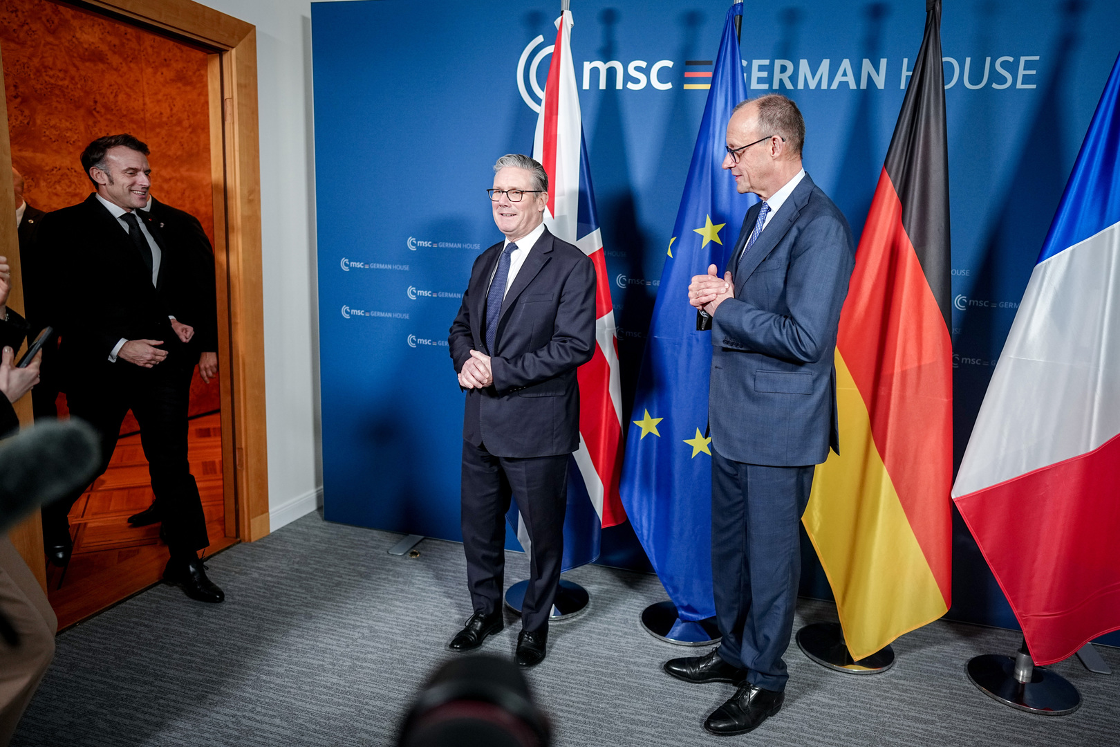 Munich : un «vent» que ce serait pris Macron fait le buzz chez les souverainistes