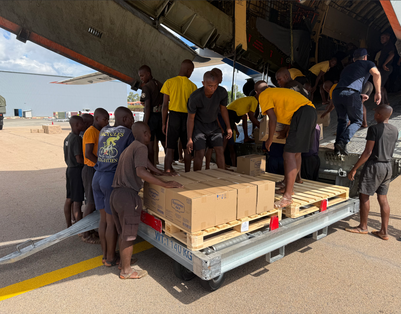 Cyclone Gezani : la Russie délivre 60 tonnes d’aide humanitaire à Madagascar
