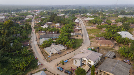 Vue d'une ville du Nigeria. [Photo d’illustration]