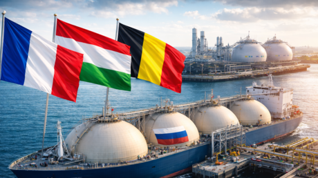 La France, la Hongrie et la Belgique en tête des importations de gaz russe dans l’UE en 2025, selon Eurostat