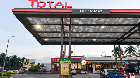 Une station TotalEnergies à Las Palmas aux Canaries